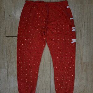 VICTORIA SECRET PINK Y2K Rhinestone Sweatpants MED